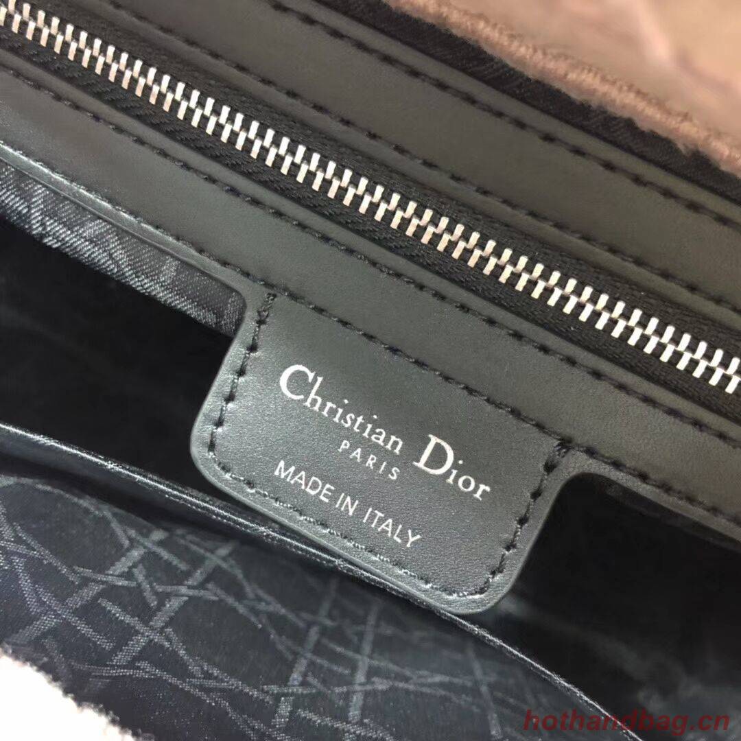 LADY DIOR TOTE BAG IN EMBROIDERED CANVAS C4532 pink LADY DIOR TOTE BAG IN EMBROIDERED CANVAS C4532 pink