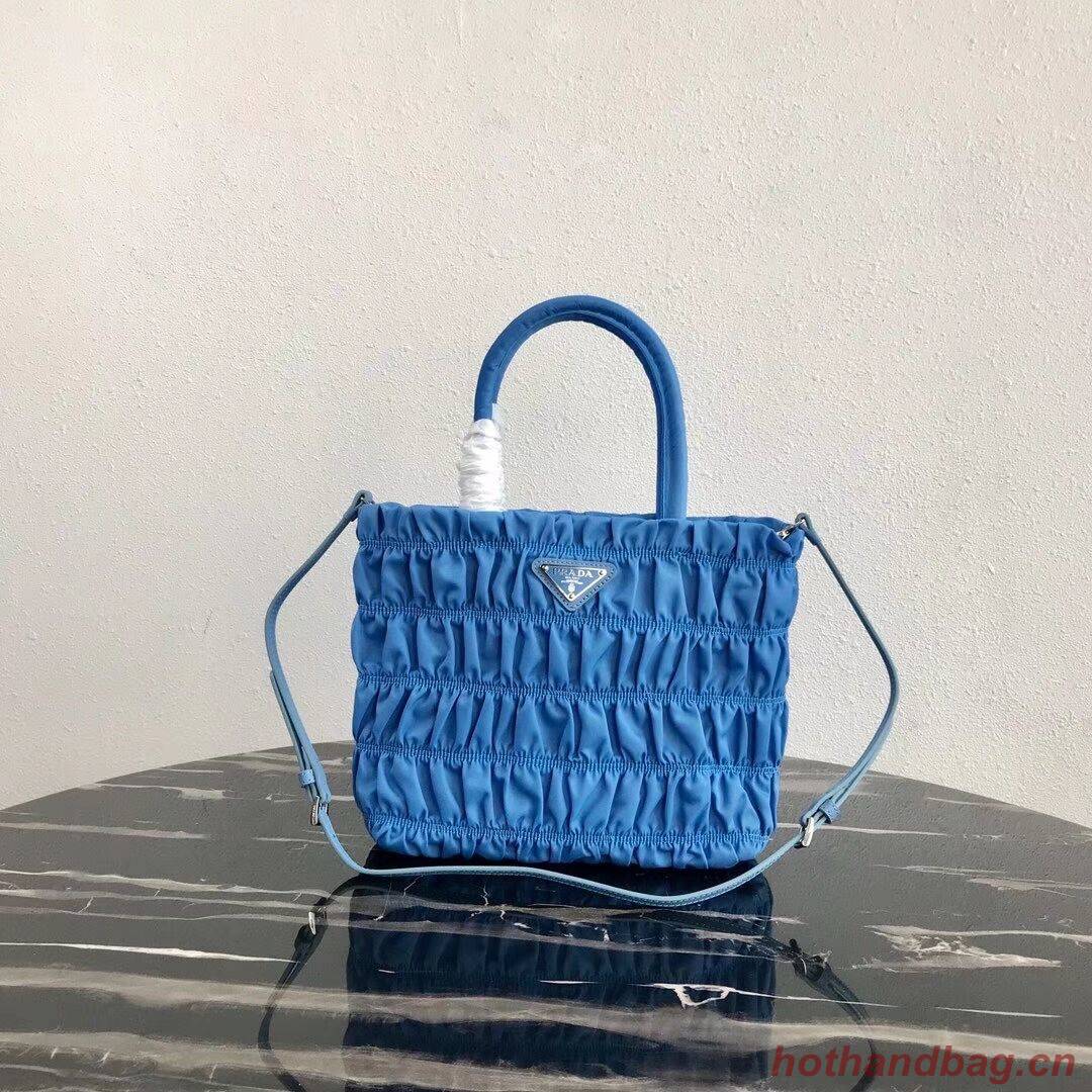 Prada Re-Edition nylon Tote bag 1BG321 light blue Prada Re-Edition nylon Tote bag 1BG321 light blue