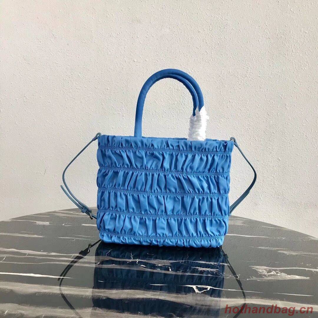 Prada Re-Edition nylon Tote bag 1BG321 light blue Prada Re-Edition nylon Tote bag 1BG321 light blue