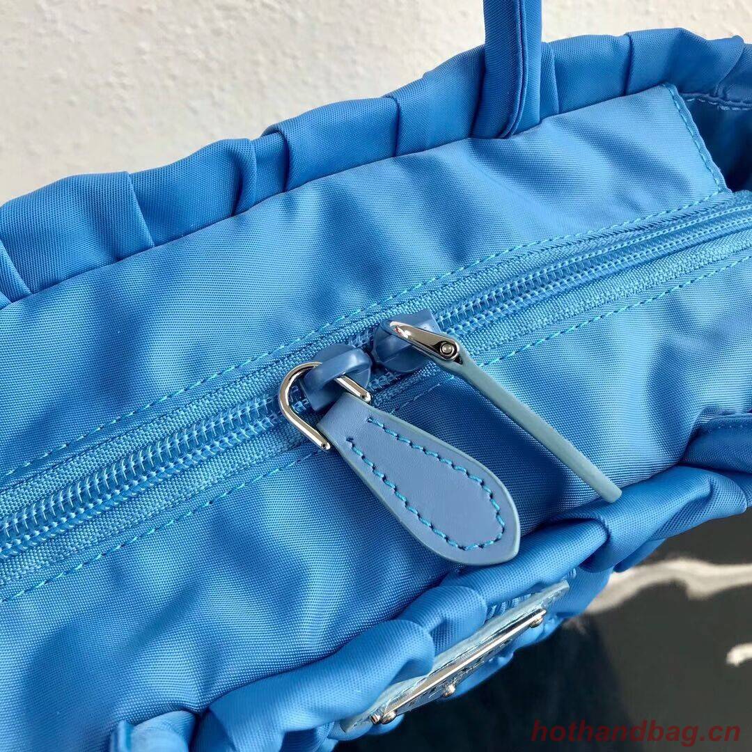 Prada Re-Edition nylon Tote bag 1BG321 light blue Prada Re-Edition nylon Tote bag 1BG321 light blue