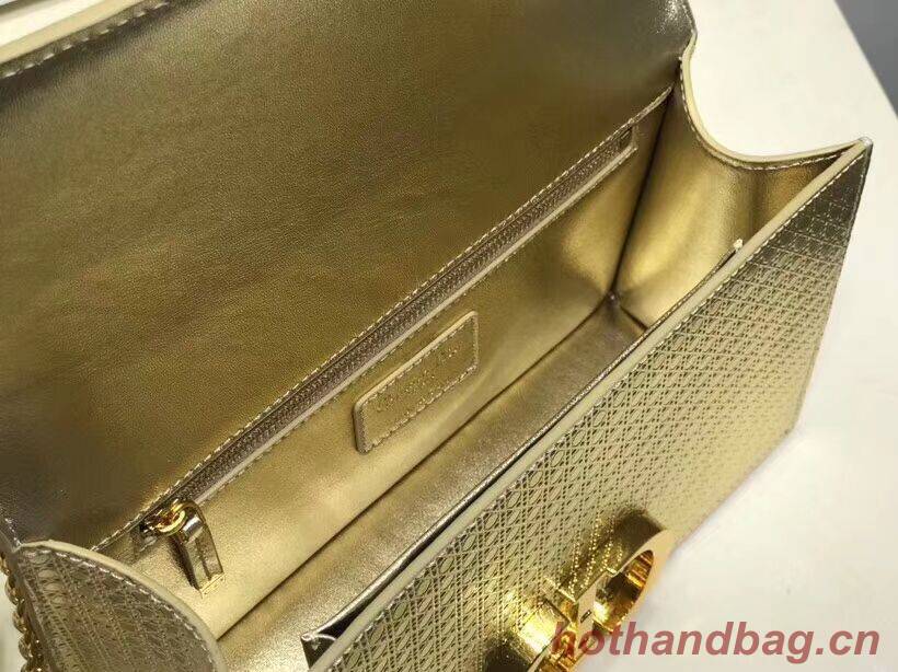 Dior 30 MONTAIGNE SMOOTH CALFSKIN FLAP BAG C9230 gold Dior 30 MONTAIGNE SMOOTH CALFSKIN FLAP BAG C9230 gold