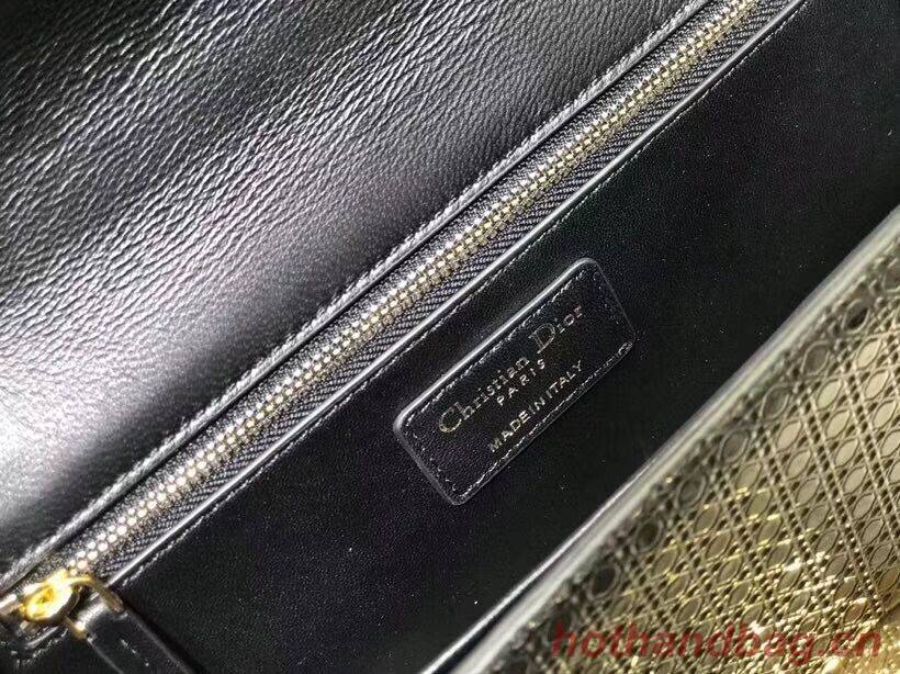 Dior 30 MONTAIGNE SMOOTH CALFSKIN FLAP BAG C9230 black Dior 30 MONTAIGNE SMOOTH CALFSKIN FLAP BAG C9230 black