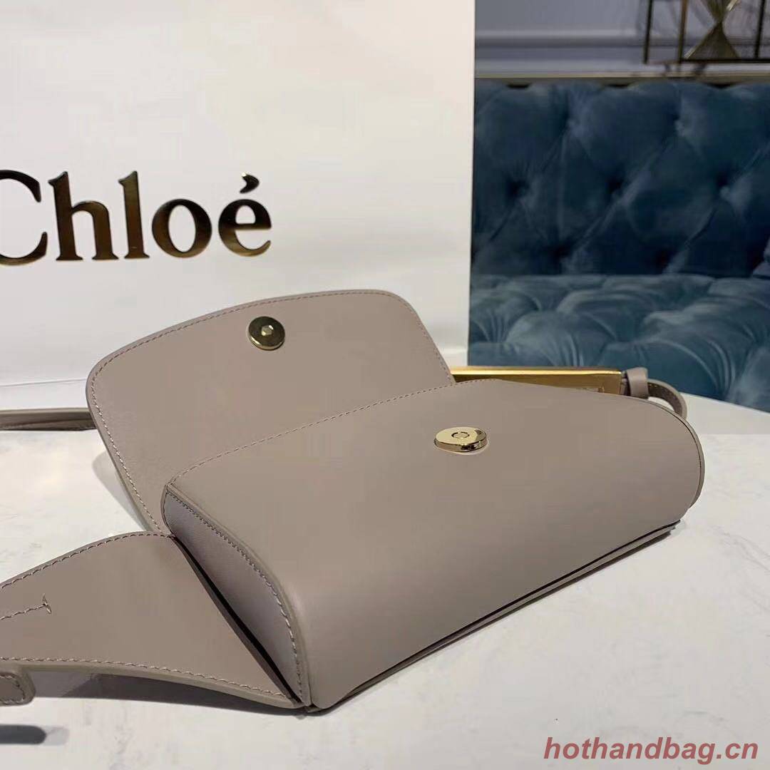 Chloe Original Leather Belt Bag 3S036 grey Chloe Original Leather Belt Bag 3S036 grey