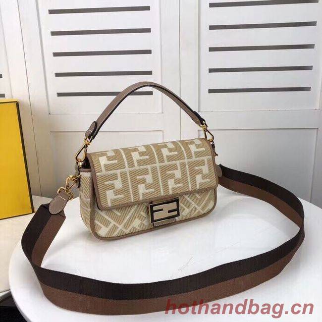 FENDI fabric bag F0386 Beige FENDI fabric bag F0386 Beige