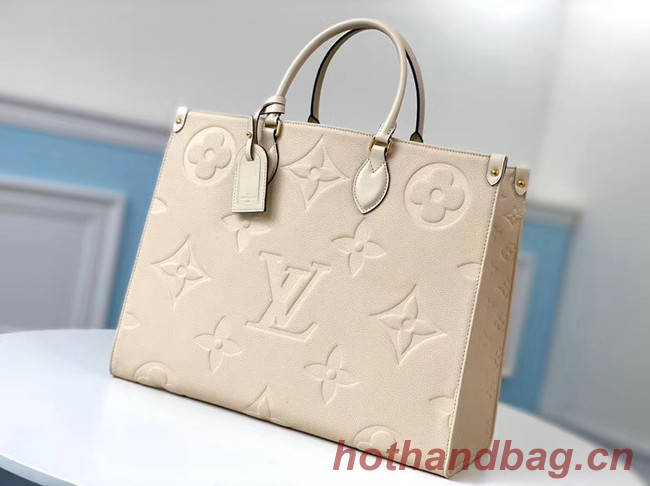 Louis vuitton ONTHEGO M45081 cream