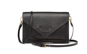Prada Saffiano leather mini-bag 1BP020 black Prada Saffiano leather mini-bag 1BP020 black