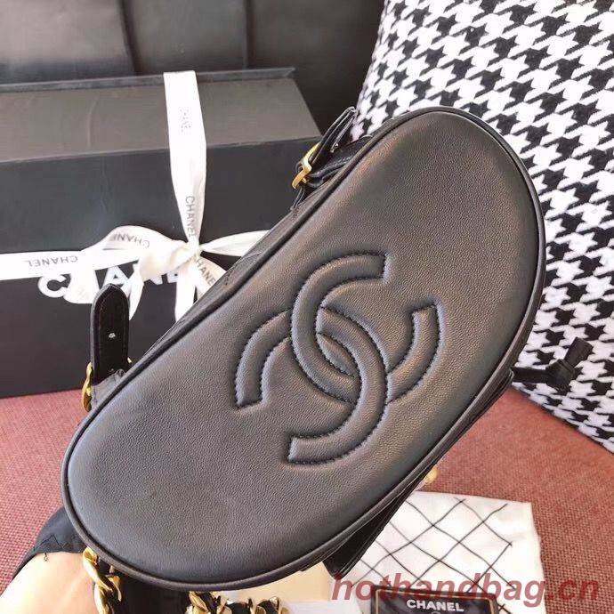 Chanel Original Sheepskin Backpack 56987 black Chanel Original Sheepskin Backpack 56987 black