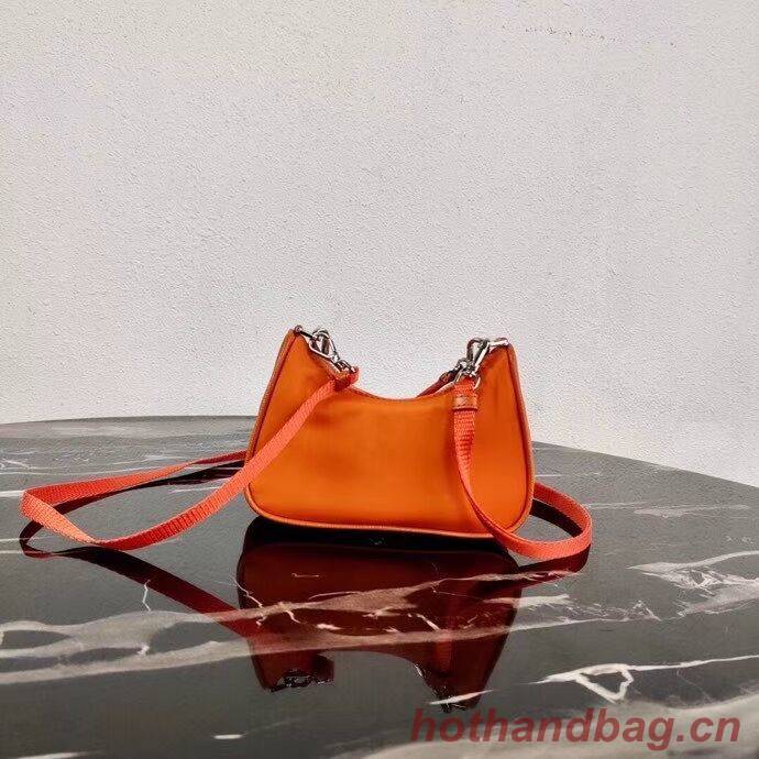 Prada Re-Edition nylon mini shoulder bag 1TT122 orange Prada Re-Edition nylon mini shoulder bag 1TT122 orange