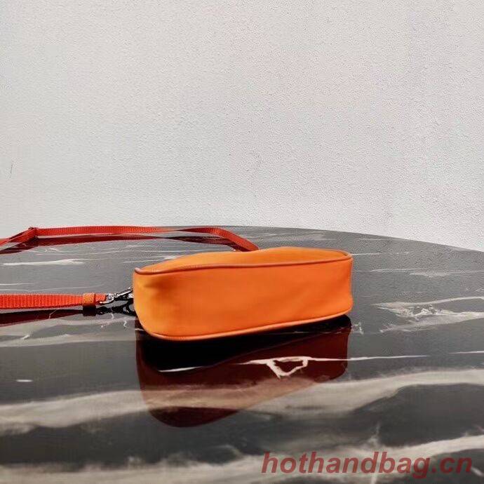 Prada Re-Edition nylon mini shoulder bag 1TT122 orange Prada Re-Edition nylon mini shoulder bag 1TT122 orange