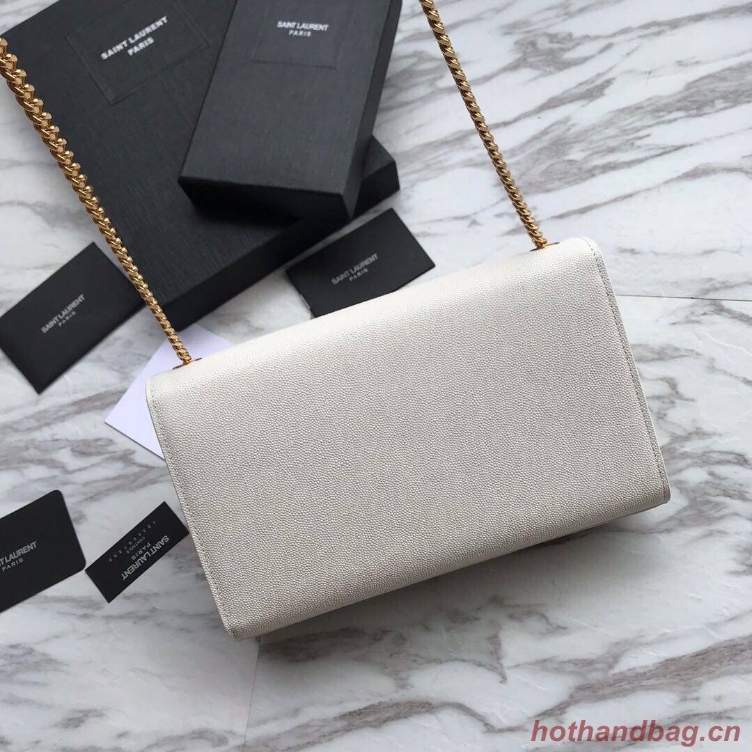 Saint Laurent mini Monogramme Cross-body Shoulder Bag 326076 white Saint Laurent mini Monogramme Cross-body Shoulder Bag 326076 white