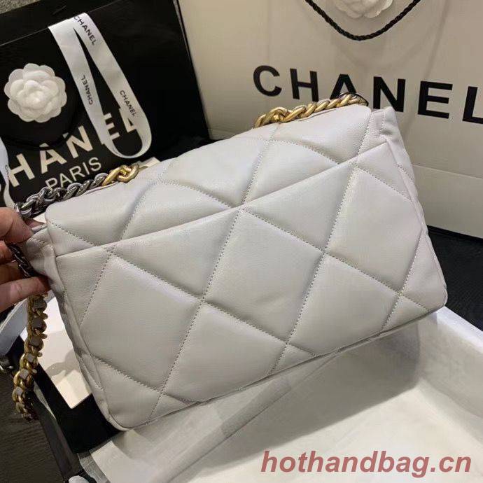 CHANEL 19 Flap Bag AS1160 AS1161 AS1162 Light Gray CHANEL 19 Flap Bag AS1160 AS1161 AS1162 Light Gray