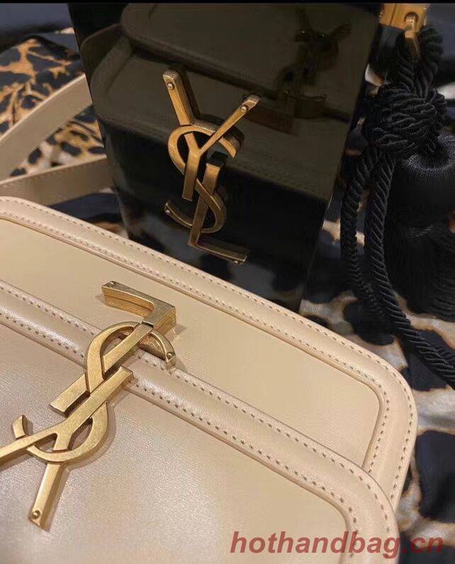 SOLFERINO SMALL SATCHEL IN BOX SAINT LAURENT LEATHER 63430 Beige SOLFERINO SMALL SATCHEL IN BOX SAINT LAURENT LEATHER 63430 Beige