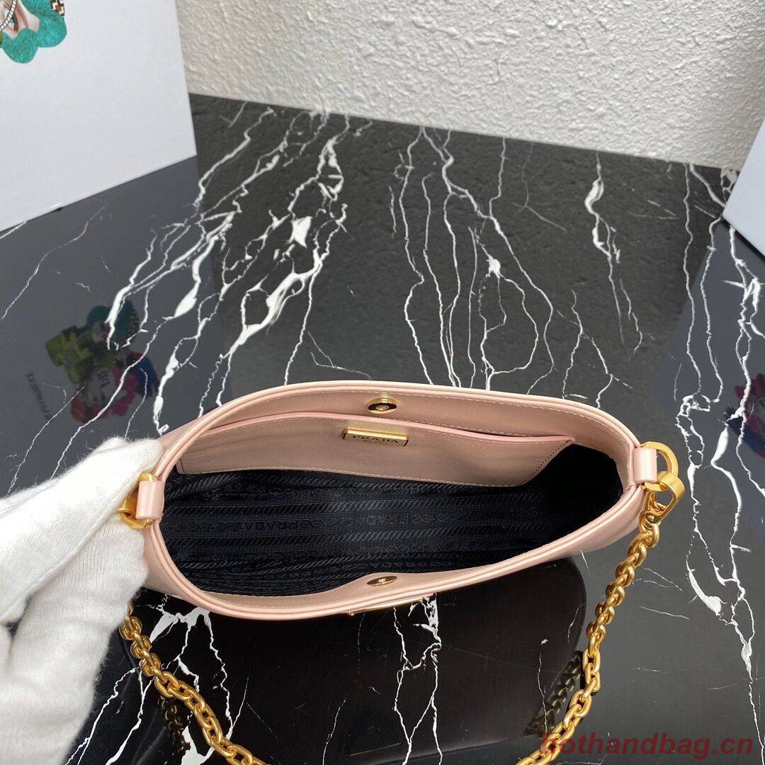 Prada Saffiano leather shoulder bag 2BC148 pink Prada Saffiano leather shoulder bag 2BC148 pink