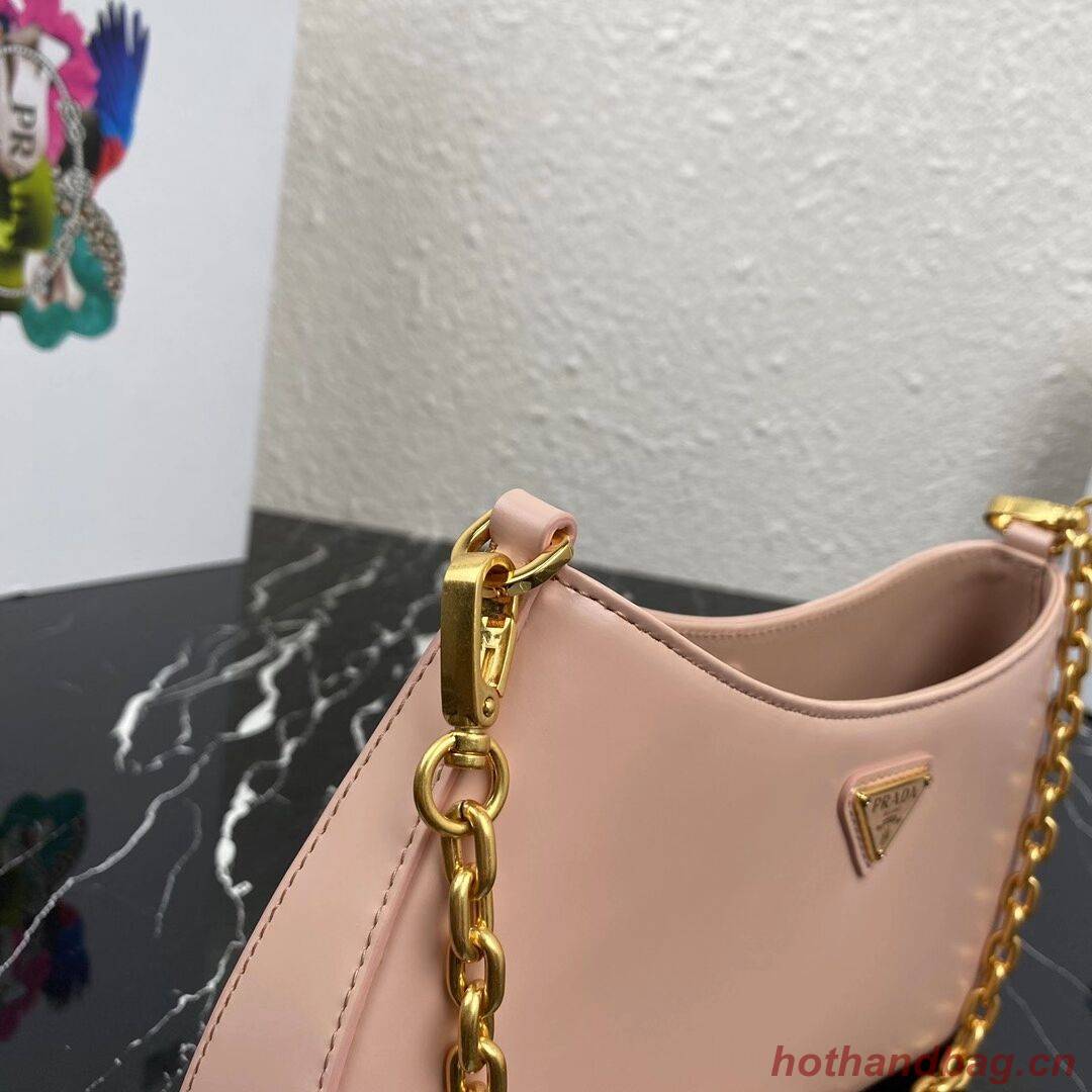Prada Saffiano leather shoulder bag 2BC148 pink Prada Saffiano leather shoulder bag 2BC148 pink