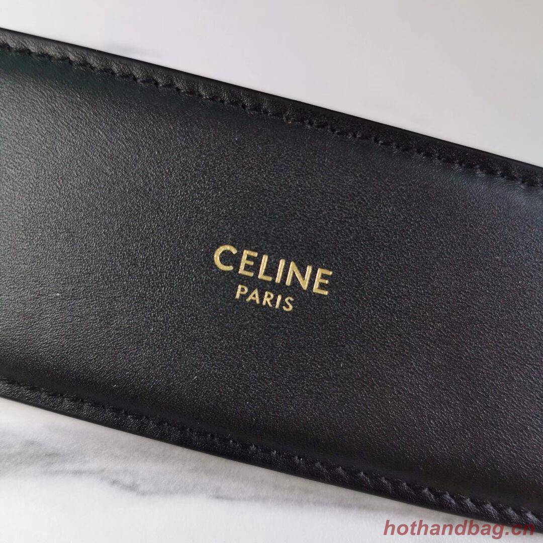 Celine SMALL CAMERA BAG IN TRIOMPHE CANVAS CL90822 black Celine SMALL CAMERA BAG IN TRIOMPHE CANVAS CL90822 black