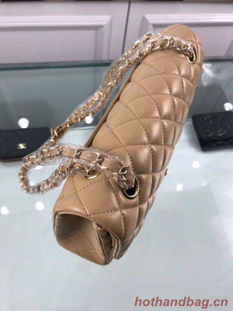 Chanel 2.55 Series Flap Bags Original A1112 Apricot Chanel 2.55 Series Flap Bags Original A1112 Apricot