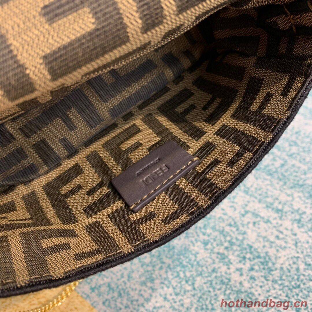 FENDI fabric bag 8BR600 brown FENDI fabric bag 8BR600 brown