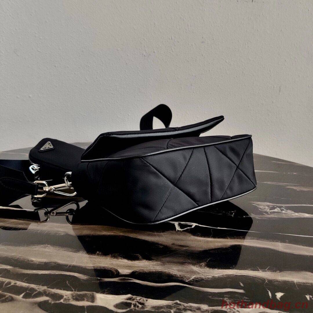 Prada Re-Edition nylon shoulder bag 1BD292A black Prada Re-Edition nylon shoulder bag 1BD292A black