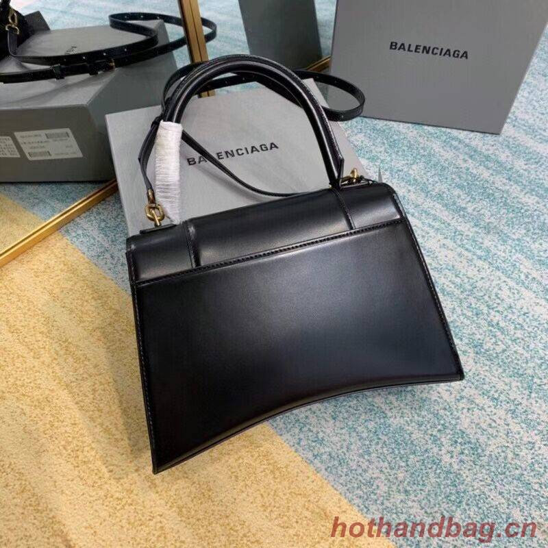 Balenciaga HOURGLASS MEDIUM TOP HANDLE BAG B108892 black Balenciaga HOURGLASS MEDIUM TOP HANDLE BAG B108892 black