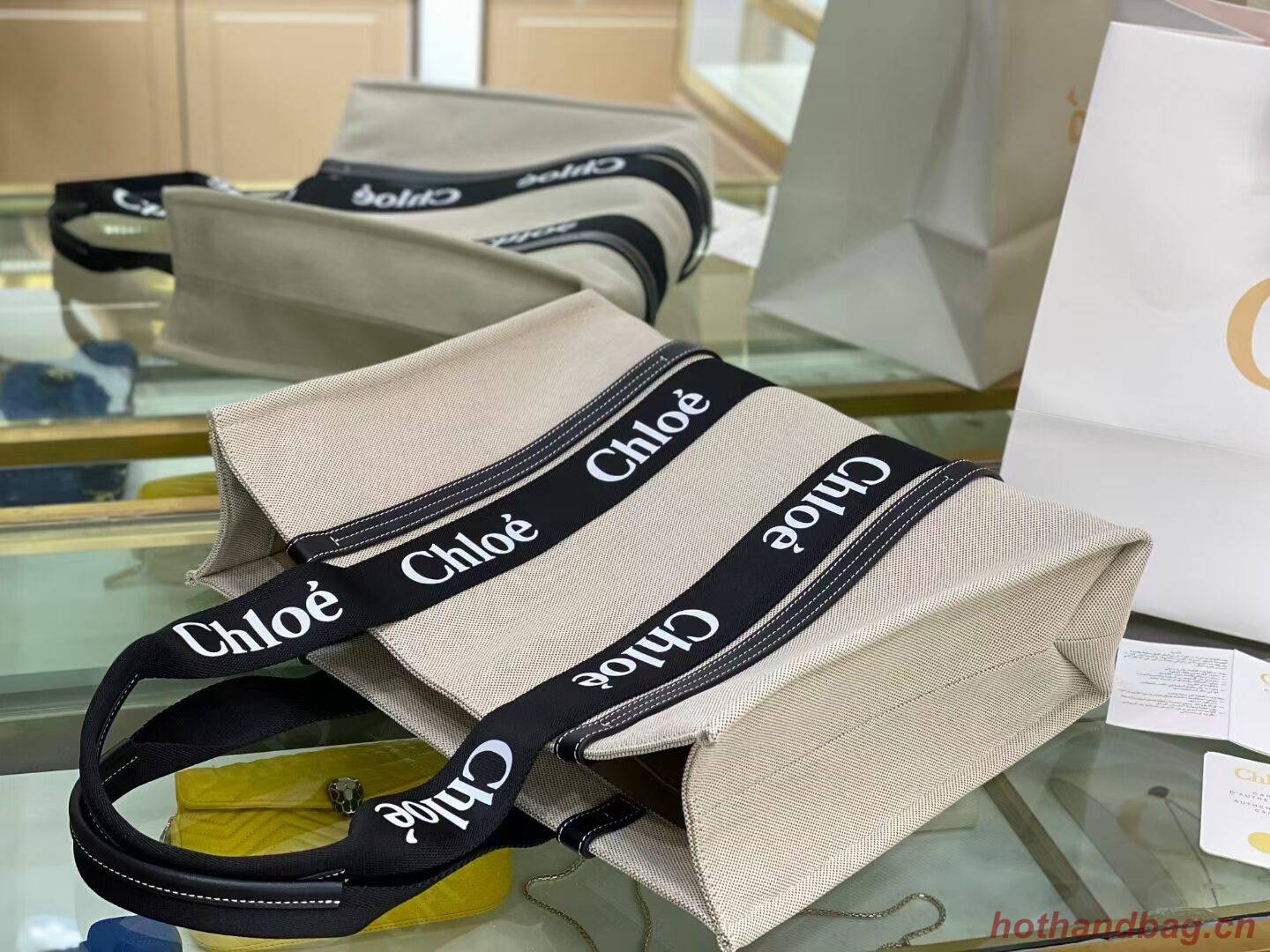 Chloe Cloth & leather 6C025 black Chloe Cloth & leather 6C025 black