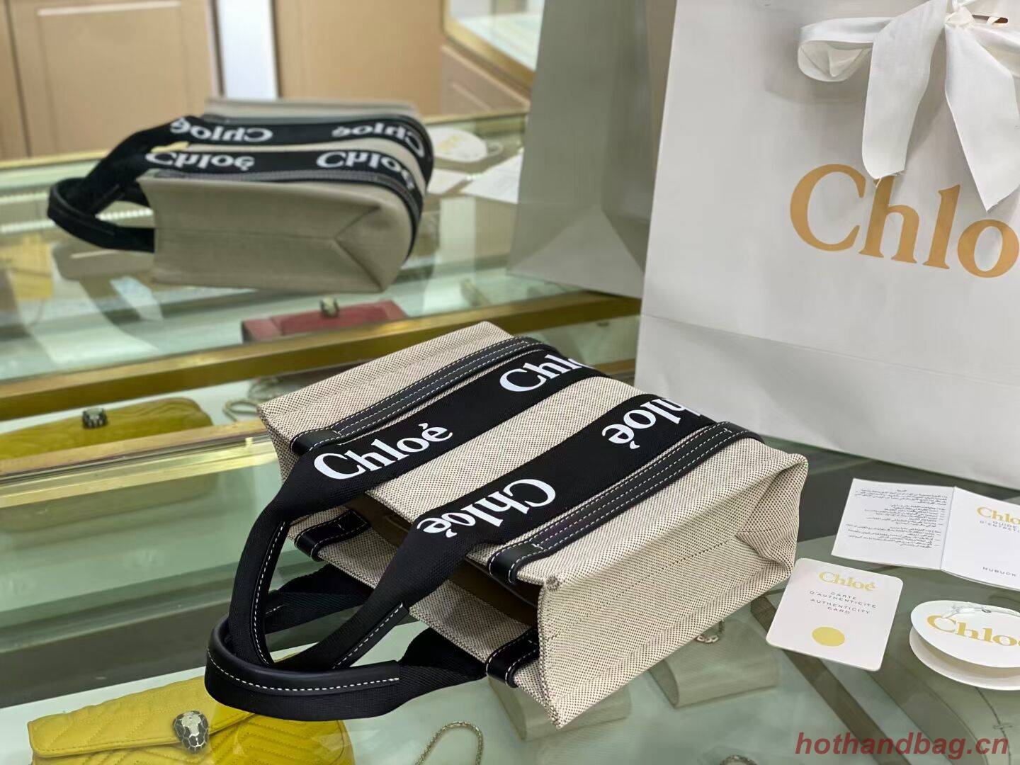 Chloe Cloth & leather 6C027 black Chloe Cloth & leather 6C027 black