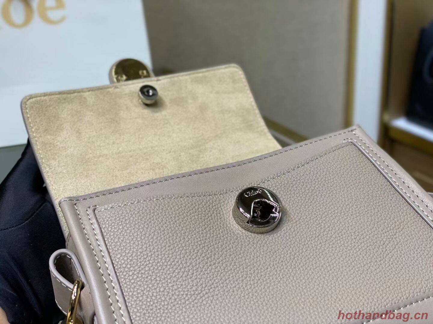 Chloe Original Calfskin Leather Bag C1143S grey Chloe Original Calfskin Leather Bag C1143S grey