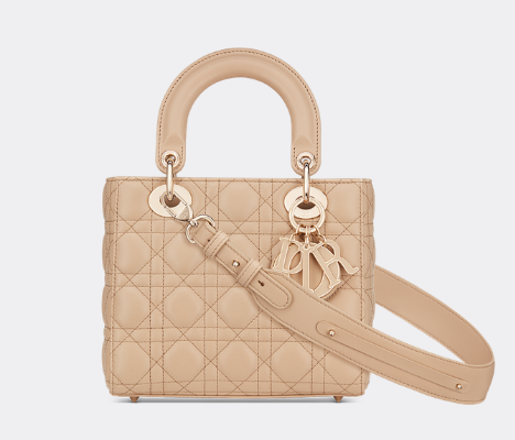 LADY DIOR MY ABCDIOR BAG Cannage Lambskin M0538O Beige LADY DIOR MY ABCDIOR BAG Cannage Lambskin M0538O Beige