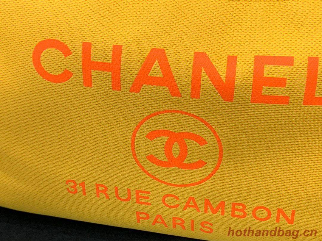 Chanel Original Medium Shopping Bag 67001 Yellow Chanel Original Medium Shopping Bag 67001 Yellow