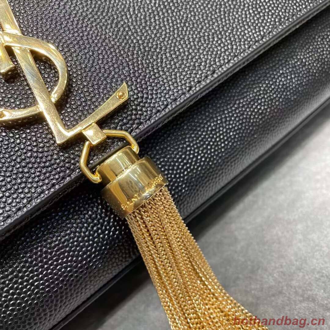 YSL Saint Laurent Medium Kate Bag Y306080 Black gold hardware YSL Saint Laurent Medium Kate Bag Y306080 Black gold hardware