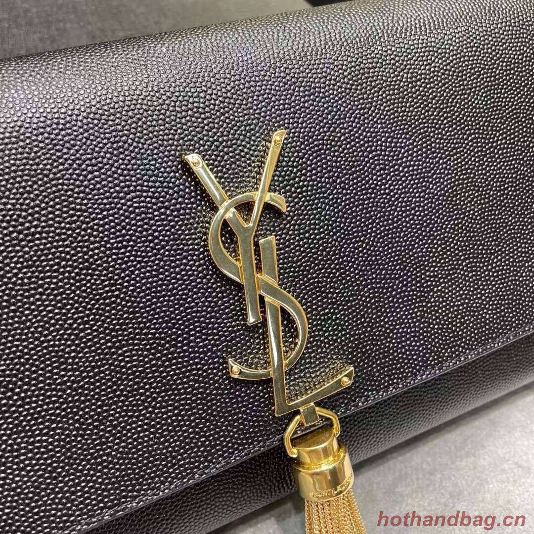 YSL Saint Laurent Medium Kate Bag Y306080 Black gold hardware YSL Saint Laurent Medium Kate Bag Y306080 Black gold hardware