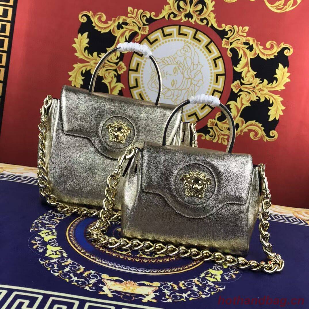 Versace Original Calfskin Leather Bag FS1040 gold Versace Original Calfskin Leather Bag FS1040 gold