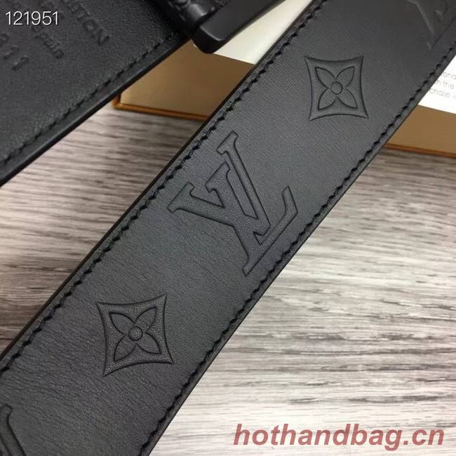 Louis Vuitton REVERSO 40MM REVERSIBLE BELT MP311V black-color hardware