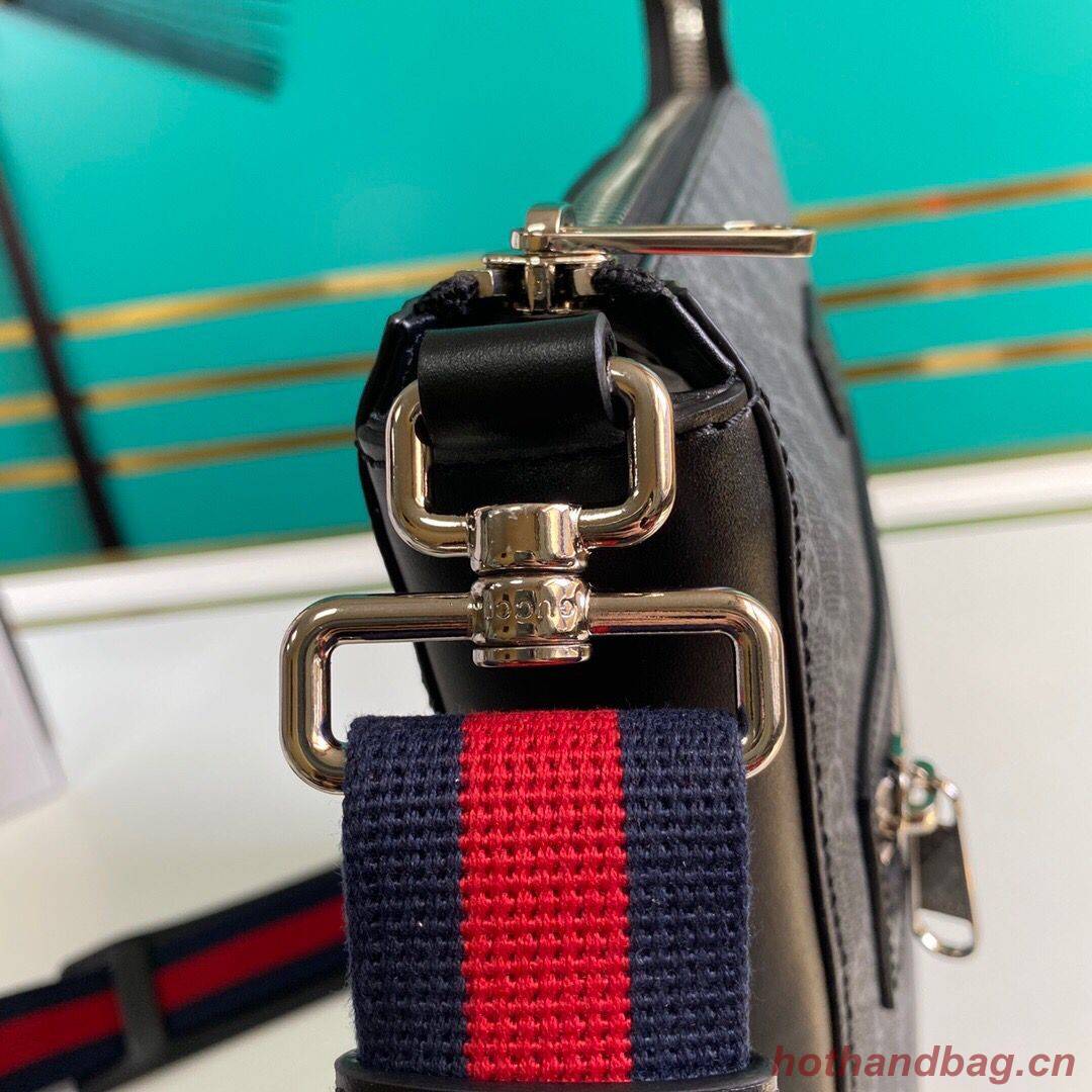 Gucci Canvas Messenger Bag 474137 black Gucci Canvas Messenger Bag 474137 black