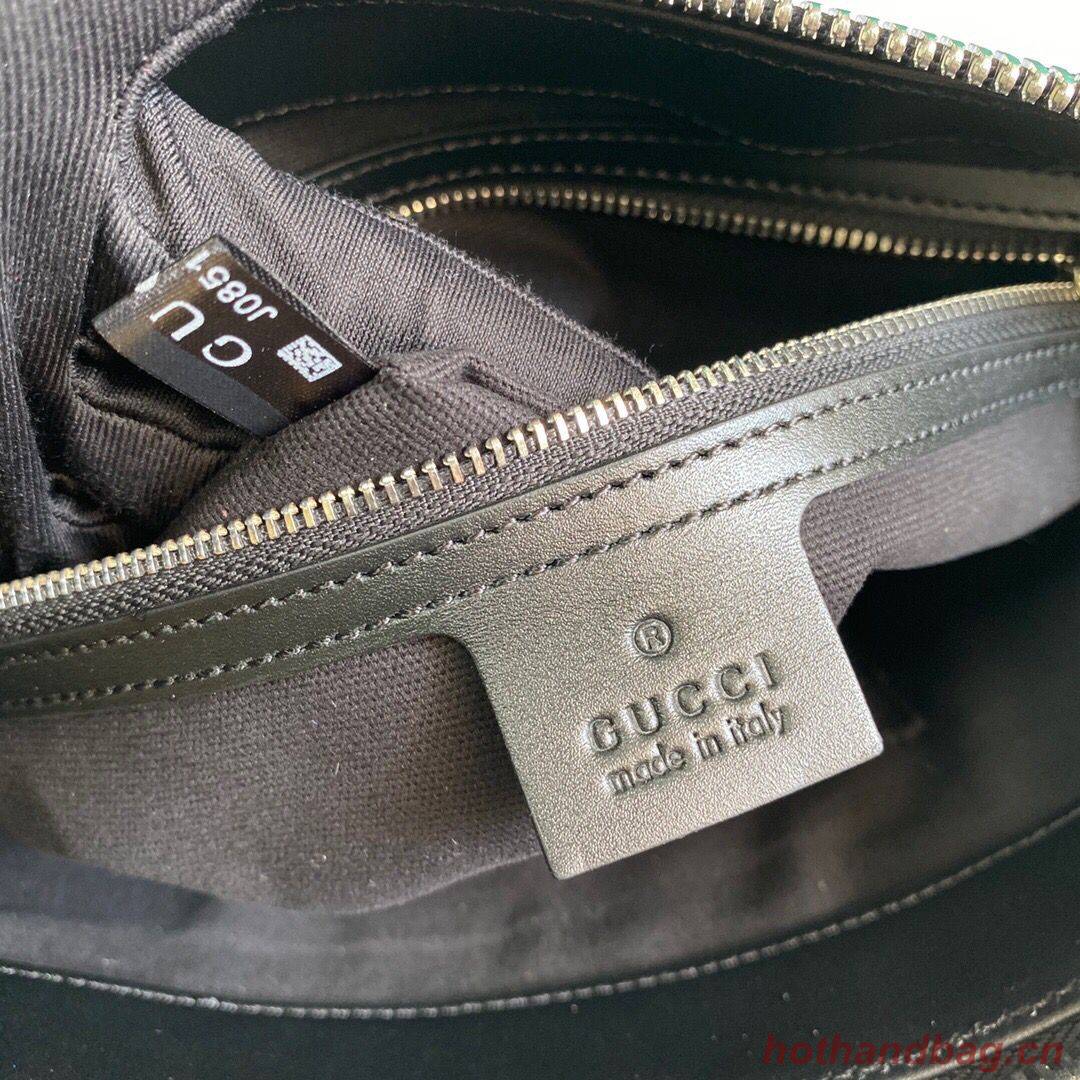 Gucci Canvas Messenger Bag 474137 black Gucci Canvas Messenger Bag 474137 black