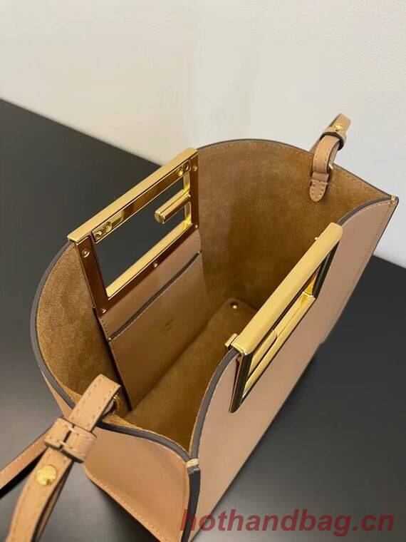 FENDI WAY small leather bag 5FB6846 Beige FENDI WAY small leather bag 5FB6846 Beige