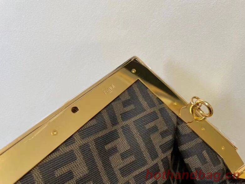 FENDI FIRST MEDIUM leather bag 8BP127AB brown FENDI FIRST MEDIUM leather bag 8BP127AB brown