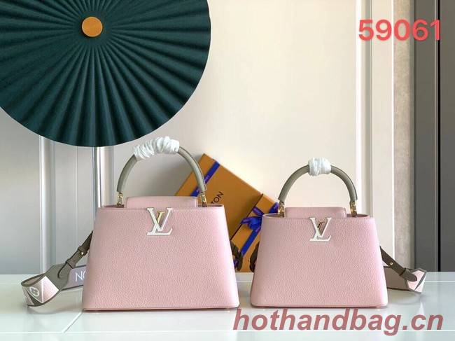 Louis Vuitton CAPUCINES BB M59266 PINK