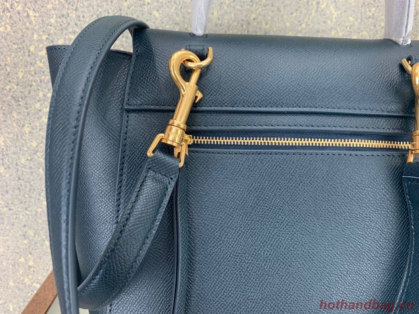 Celine Small Belt Bag Original Leather C9984 Dark Blue Celine Small Belt Bag Original Leather C9984 Dark Blue