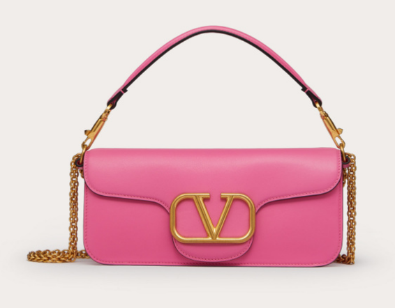 VALENTINO GARAVANI Loco Calf leather bag 2B0K30 pink VALENTINO GARAVANI Loco Calf leather bag 2B0K30 pink