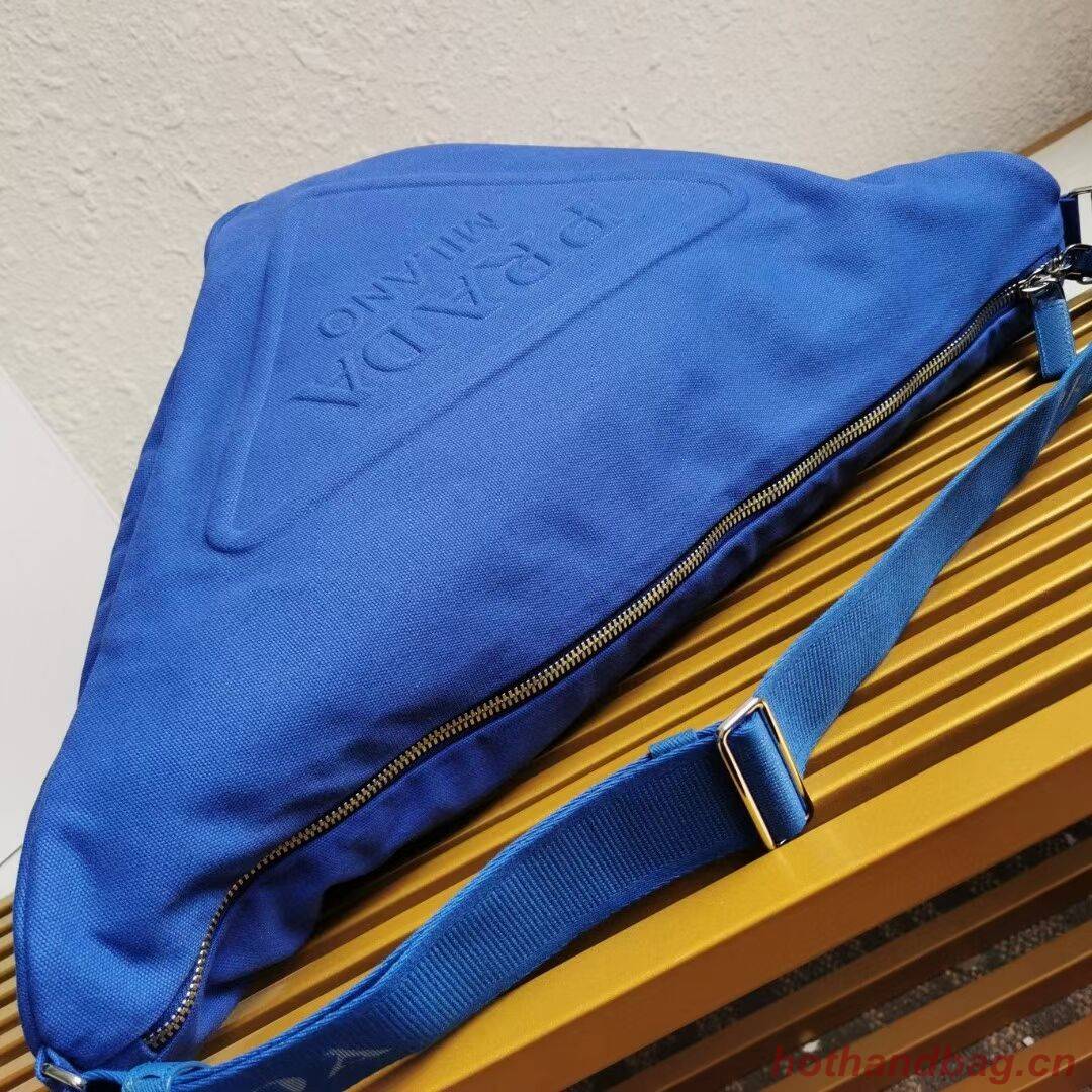 Prada Re-Nylon large shoulder bag 2EV077 blue Prada Re-Nylon large shoulder bag 2EV077 blue