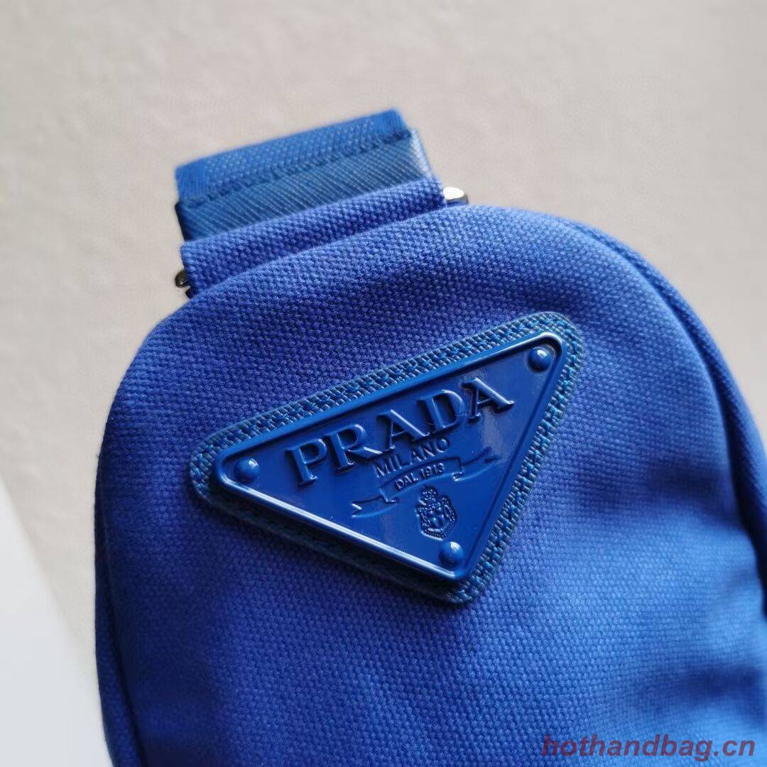 Prada Re-Nylon large shoulder bag 2EV077 blue Prada Re-Nylon large shoulder bag 2EV077 blue