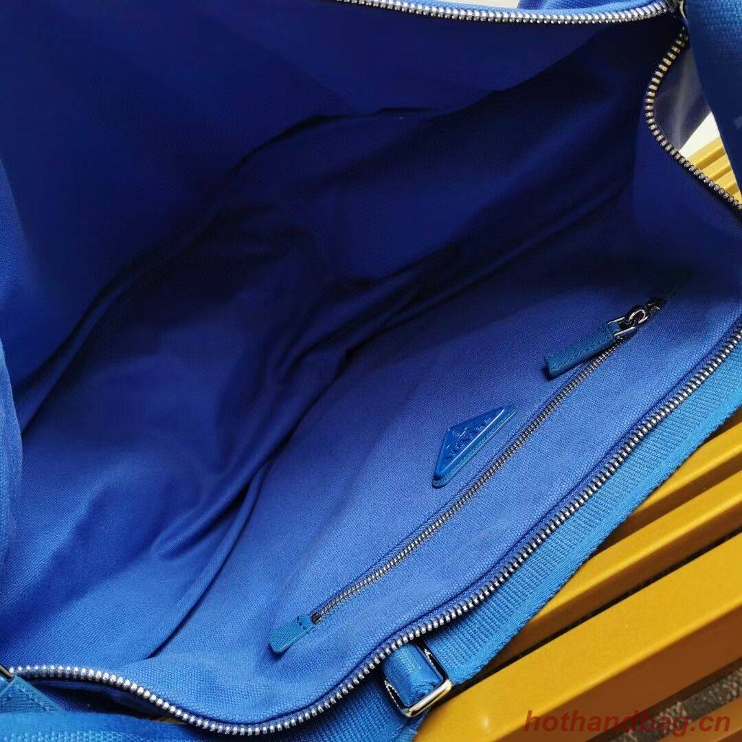 Prada Re-Nylon large shoulder bag 2EV077 blue Prada Re-Nylon large shoulder bag 2EV077 blue