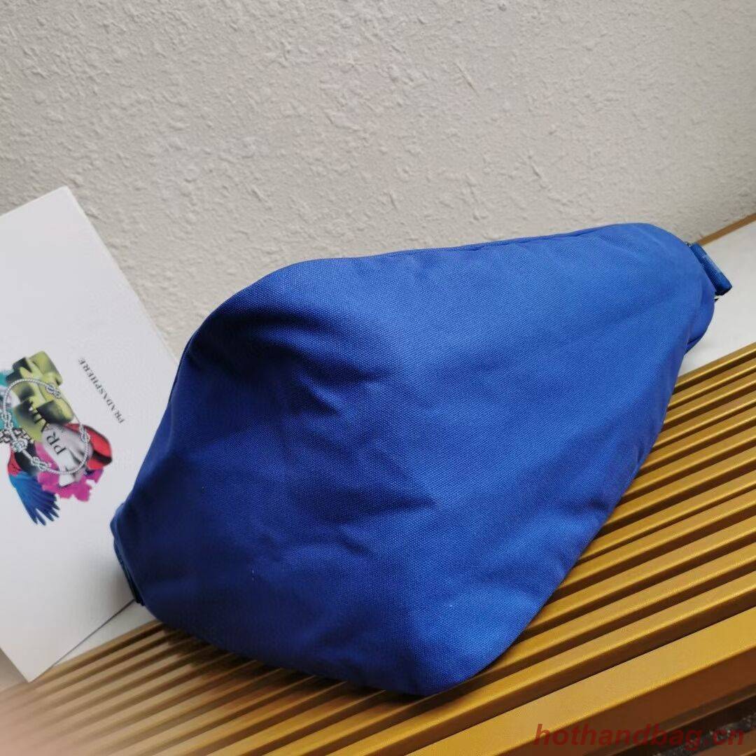 Prada Re-Nylon large shoulder bag 2EV077 blue Prada Re-Nylon large shoulder bag 2EV077 blue