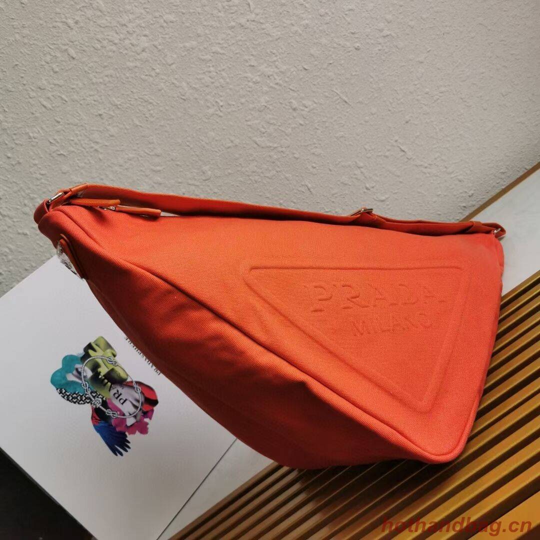 Prada Re-Nylon large shoulder bag 2EV077 orange Prada Re-Nylon large shoulder bag 2EV077 orange