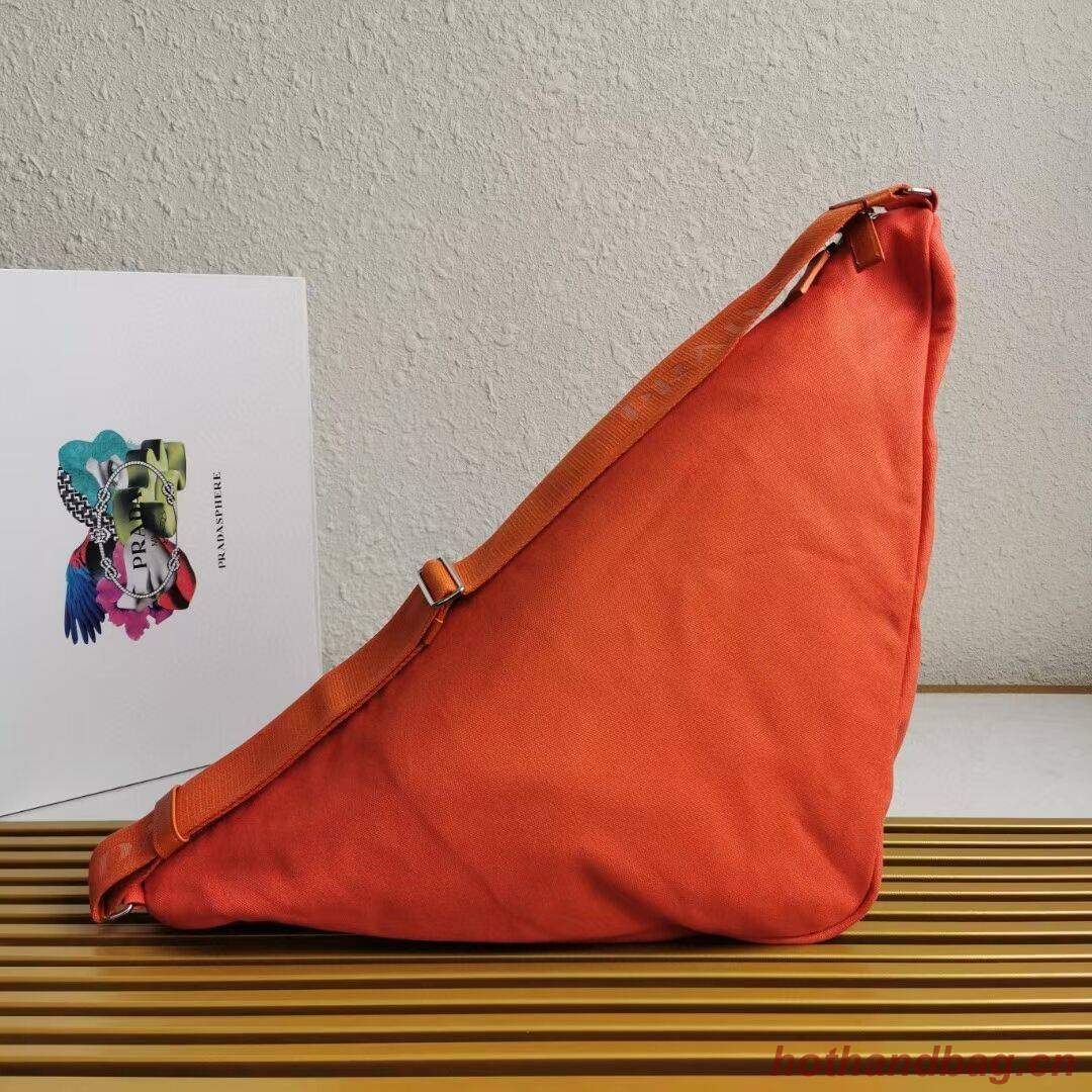 Prada Re-Nylon large shoulder bag 2EV077 orange Prada Re-Nylon large shoulder bag 2EV077 orange