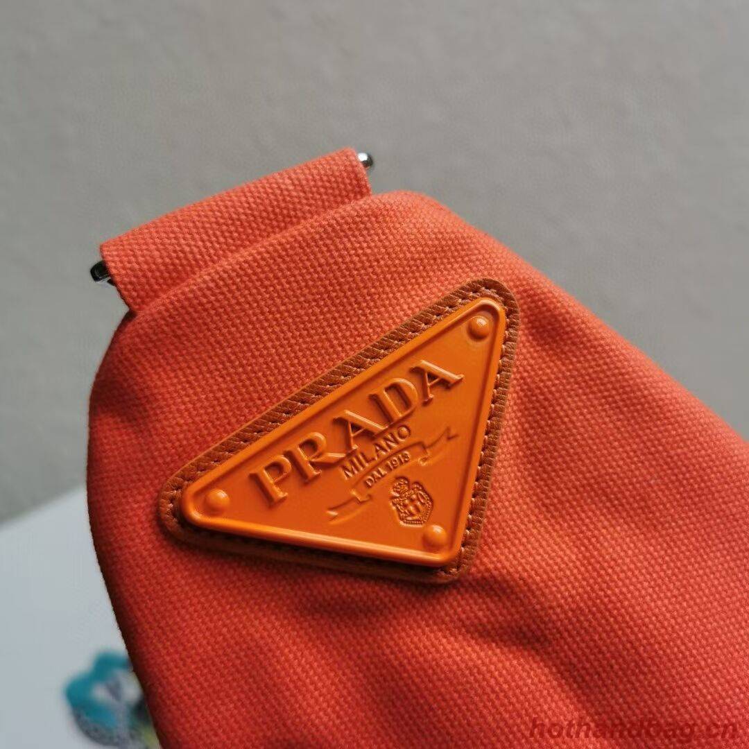 Prada Re-Nylon large shoulder bag 2EV077 orange Prada Re-Nylon large shoulder bag 2EV077 orange