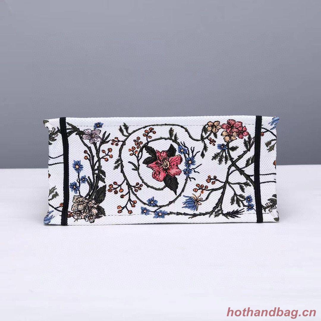 Small DIOR BOOK TOTE Multicolor Mille Fleurs Embroidery M1297ZW Small DIOR BOOK TOTE Multicolor Mille Fleurs Embroidery M1297ZW