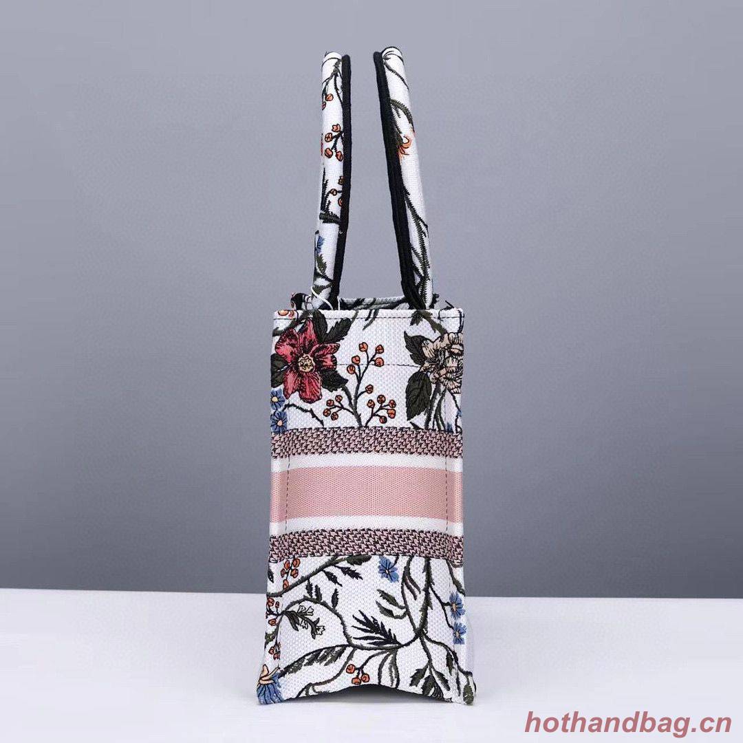 Small DIOR BOOK TOTE Multicolor Mille Fleurs Embroidery M1297ZW Small DIOR BOOK TOTE Multicolor Mille Fleurs Embroidery M1297ZW