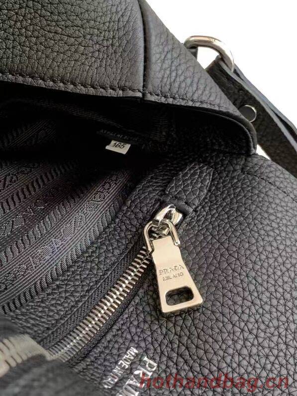 Prada Leather bag with shoulder strap 1DB443 black Prada Leather bag with shoulder strap 1DB443 black