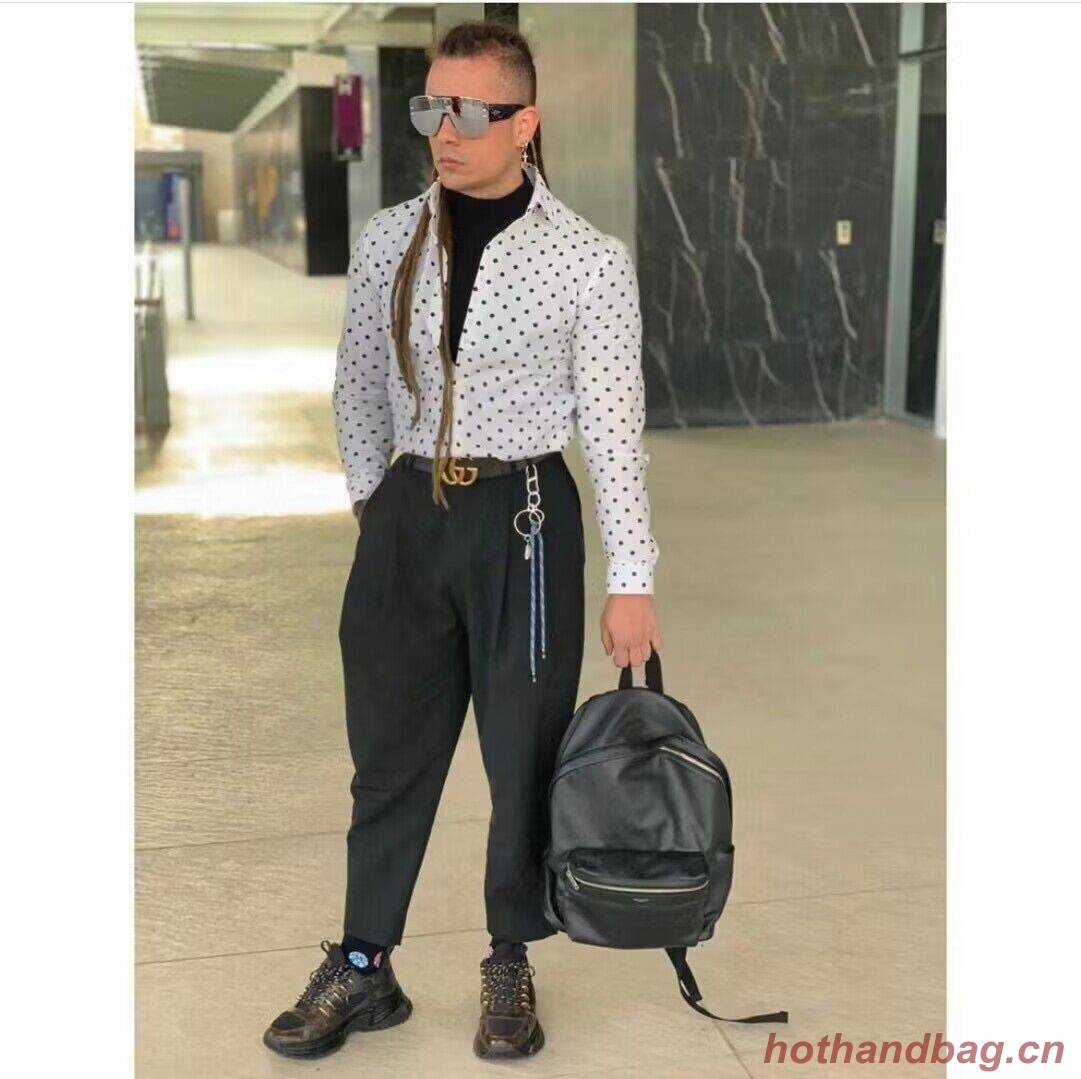 SAINT LAURENT LEATHER small knapsack Y886654 black SAINT LAURENT LEATHER small knapsack Y886654 black